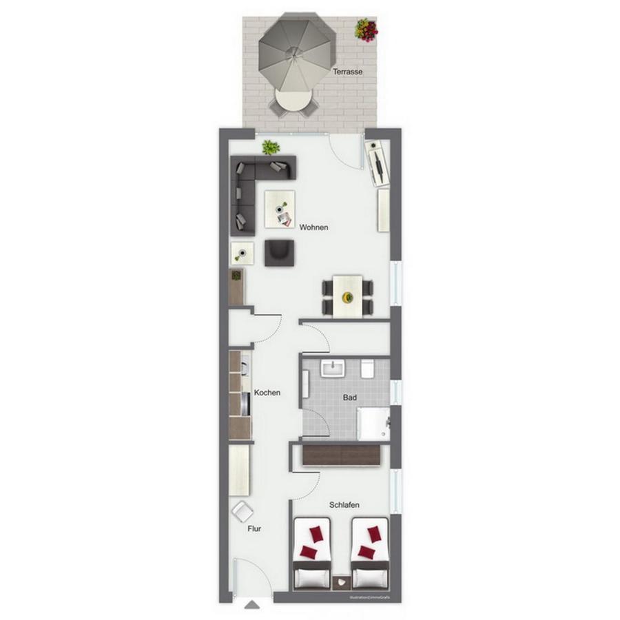 בולטנהאגן Papillon Wohnung 04-4 מראה חיצוני תמונה